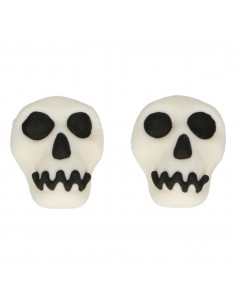 Decoración Azucar Calaveras 8ud Funcakes 2