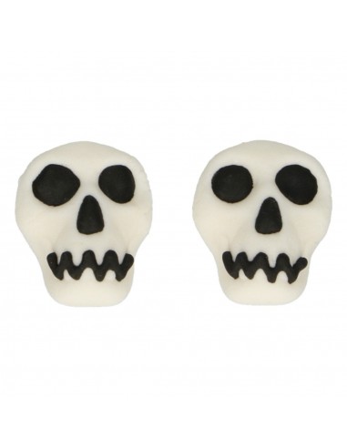 Decoración Azucar Calaveras 8ud Funcakes