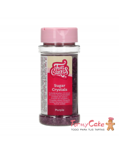 Cristales De Azucar Morado 80gr Funcakes