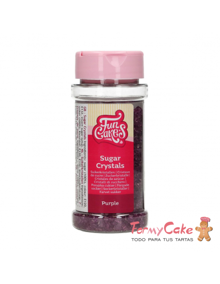 Cristales De Azucar Morado 80gr Funcakes