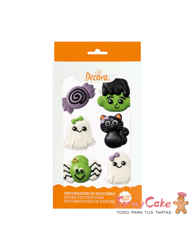 Decoración de Azúcar Frankestein 6ud Decora