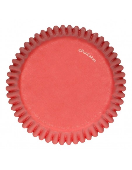 Cápsulas para Hornear Rojas 48ud. Funcakes