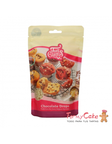 Gotas Chocolate Blanco 350gr Funcakes