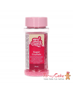 Cristales De Azucar Rosa 80gr Funcakes