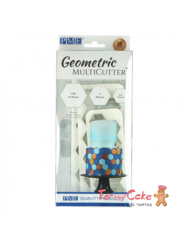 Multicortador Geométrico Hexágono Set/3 PME