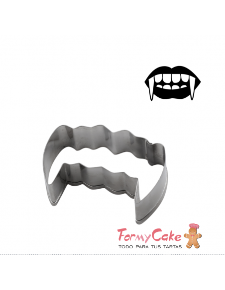 Cortante Dientes De Vampiro Pastkolor