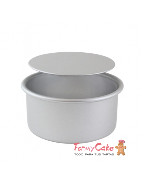 Molde Redondo Metal Base Extraible 10,2x7,5cm PME