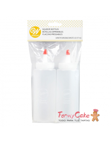 Mini Botellitas Para Fundir Wilton 2ud