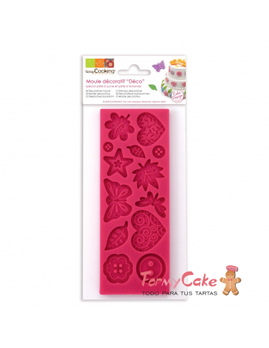 Molde Silicona Deco Scrapcooking