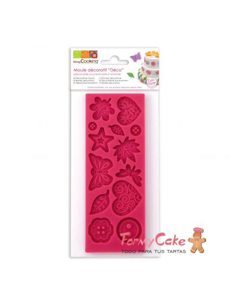 Molde Silicona Deco Scrapcooking