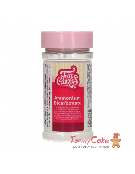 Bicarbonato Amónico 80gr Funcakes