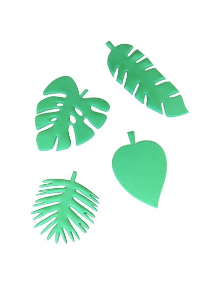 Set Cortadores Hojas Tropicales 4ud FMM