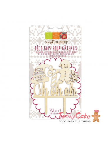 Topper Madera Oh Oh Oh ScrapCooking