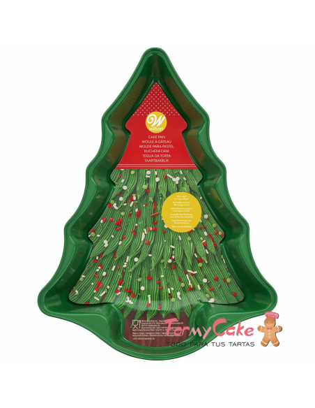 Molde Metal  Árbol Navidad Wilton