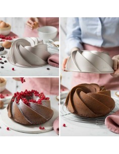 Molde Aluminio Inyectado Bundt  Alicia Decora 2