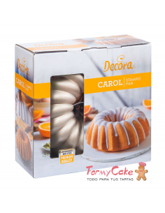 Molde Aluminio Inyectado Bundt  Carol Decora