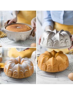 Molde Aluminio Inyectado Bundt  Gaia Decora 2