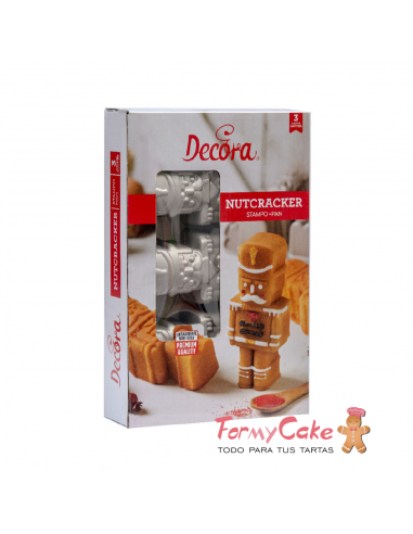 Molde Aluminio Fundido Cascanueces Decora