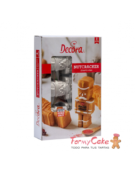 Molde Aluminio Fundido Cascanueces Decora