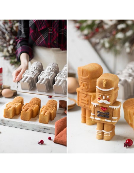 Molde Aluminio Fundido Cascanueces Decora