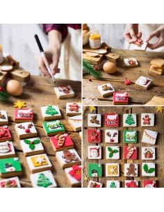 Decoración De Azúcar De Navidad 6ud  Decora 2