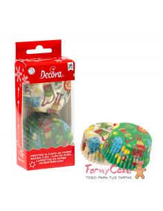 Cápsulas Cupcakes Cascanuece 36uds Decora