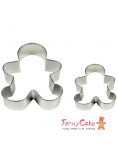 Cortador Galletas Muñeco Jengibre 2ud PME