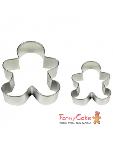 Cortador Galletas Muñeco Jengibre 2ud PME