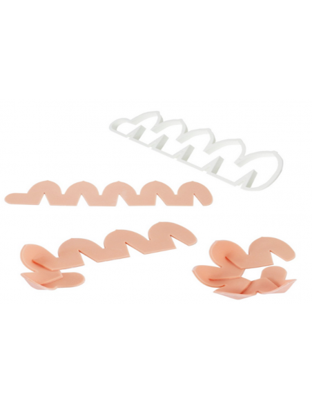 Cortante Flor De Origami 3ud PME