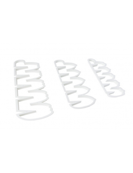 Cortante Flor De Origami 3ud PME