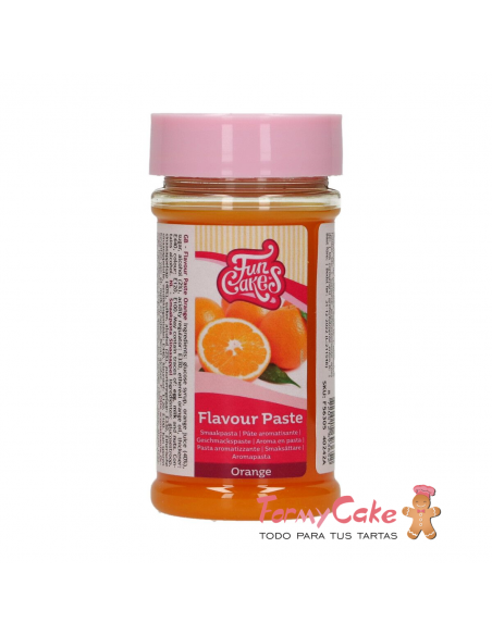 Aroma En Pasta Naranja 120gr Funcakes