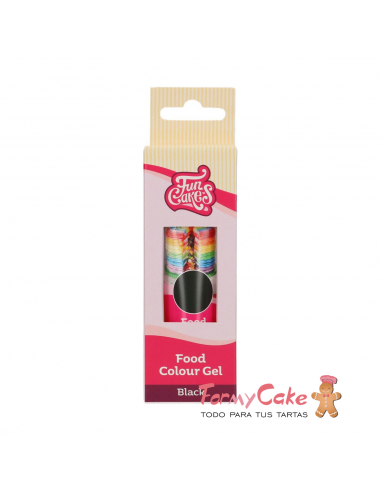 Colorante  Gel Negro 30g Funcakes
