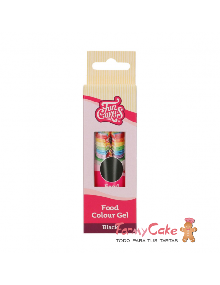 Colorante  Gel Negro 30g Funcakes