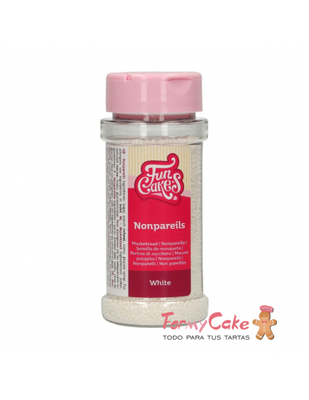 Nonpareils Blancos 80gr Funcakes