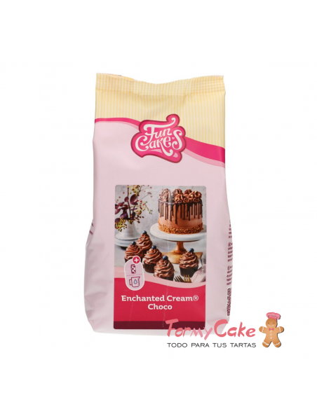 Mezcla Crema de Chantilly  Choco 450g Funcakes