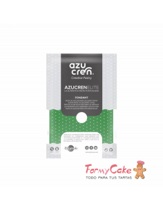 Fondant verde 100gr Azucren Elite