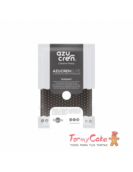 Fondant Negro 100gr Azucren Elite