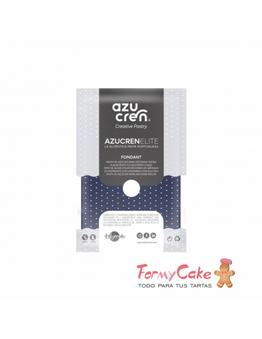 Fondant  azul marino 250gr Azucren Elite