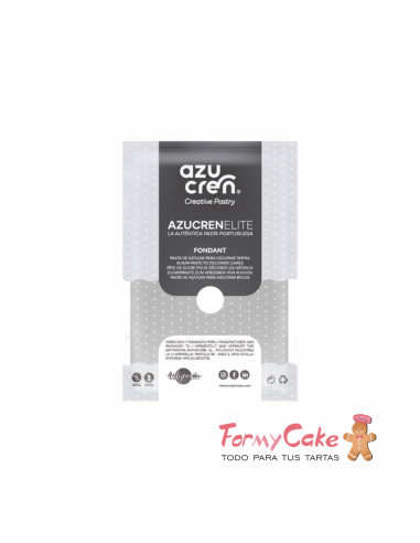 Fondant  gris  250gr Azucren Elite
