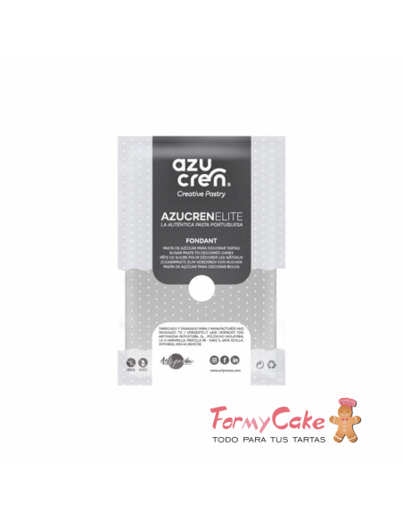 Fondant  gris  250gr Azucren Elite