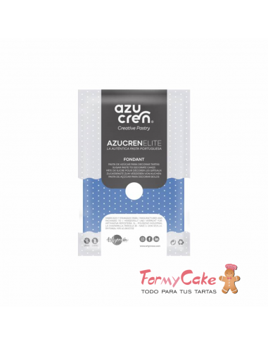 Fondant  azul 250gr  Azucren Elite