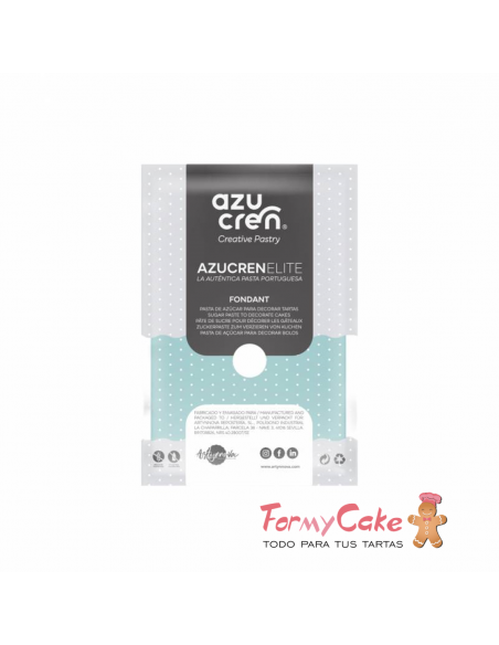 Fondant Azul bebe 1kg  Azucren Elite