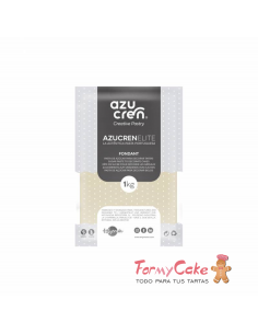 Fondant Blanco Perlado 1kg  Azucren Elite