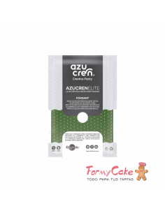 Fondant  Verde  Hoja 250gr  Azucren Elite