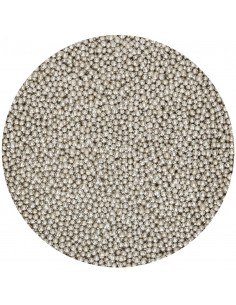 Perlas Plateadas Mini 80gr Funcakes 2