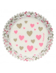 Cápsulas para Hornear Corazones 48ud. Funcakes 2