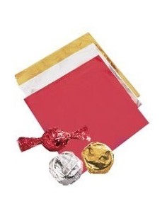 Envoltorios Metalizados Oro 50ud  Wilton 2