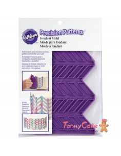 Molde Silicona Precision Pattern Espina Pescado Wilton