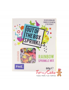 Sprinkle Rainbow- Arcoiris- 60g PME