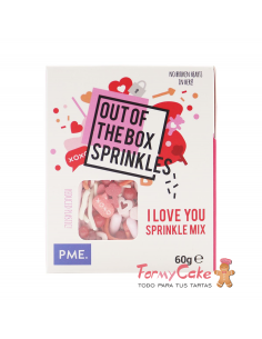 Sprinkle I Love You- Te Amo- 60g PME